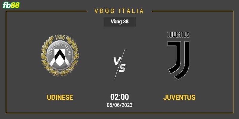 soi kèo Udinese vs Juventus