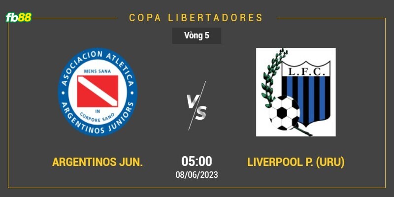 Thông tin chung về Argentinos Juniors và Liverpool Montevideo