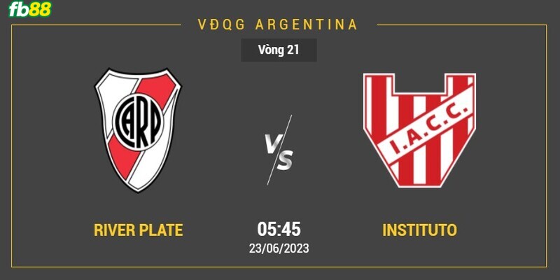 Thông tin chung về 2 đội River Plate và Instituto